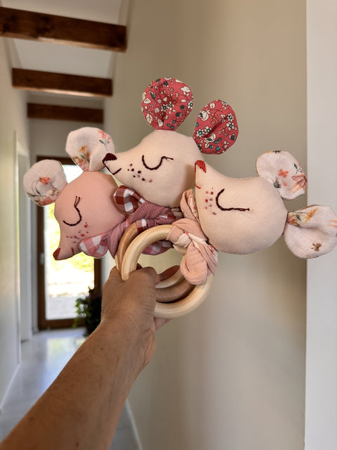 מארז ראש בובה ורוד אדמה