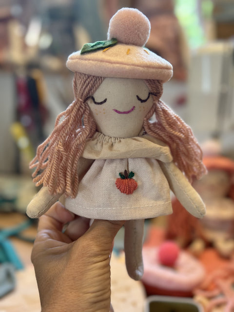 מתוקית+תיק, אפרסקית ותפוחית 🍎🍑(במלאי)