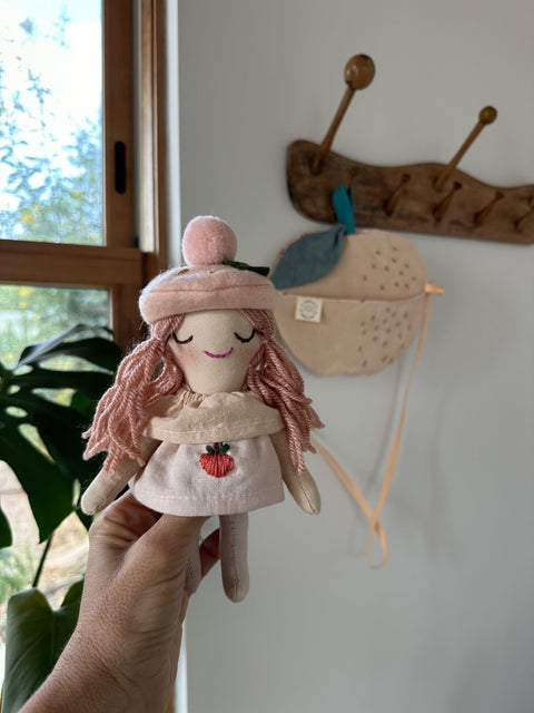 מתוקית+תיק, אפרסקית ותפוחית 🍎🍑(במלאי)
