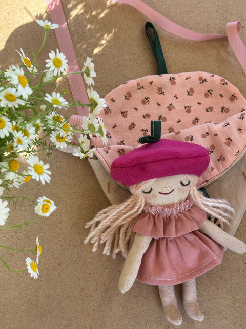 מתוקית+תיק, תותית 🍓(במלאי)