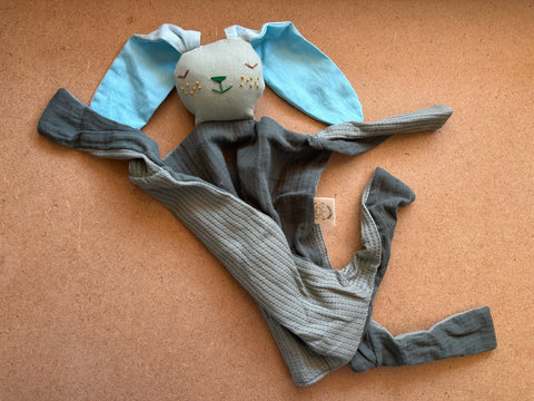 שמיכי - ארנב כחלחליםירקרקים(במלאי) ⁩⁩⁩⁩