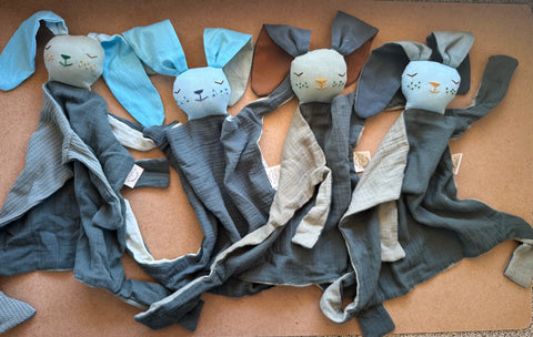 שמיכי - ארנב כחלחליםירקרקים(במלאי) ⁩⁩⁩⁩