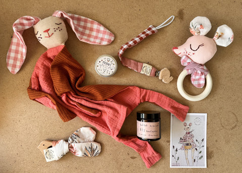 Peach doll head case