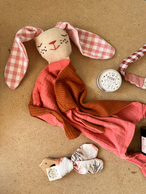 Peach doll head case
