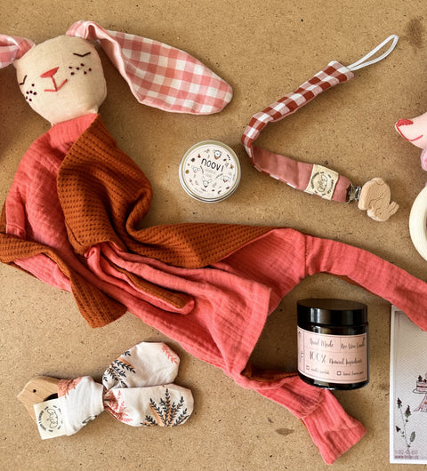 Peach doll head case