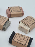 Natural solid soap - charcoal