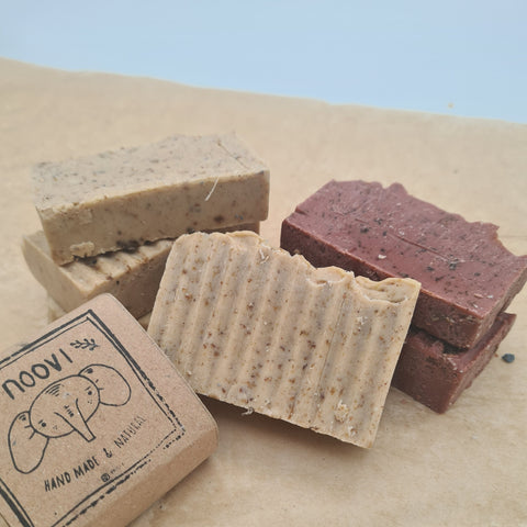 Natural solid soap - lavender and roses