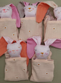 Quilts - Tie / Daisy pink bunny