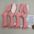 Rattle Bunny - fuchsia pink
