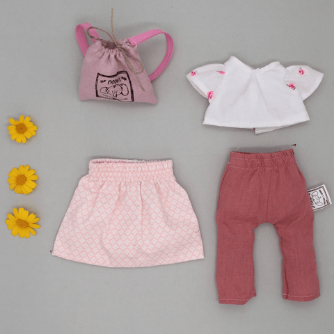 A pack of 3 clothes from existing stock, for example, a skirt
